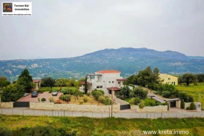 Athanatoi Kreta, Athanatoi, Luxusvilla Meer und Bergblick und Gästewohnung Haus kaufen